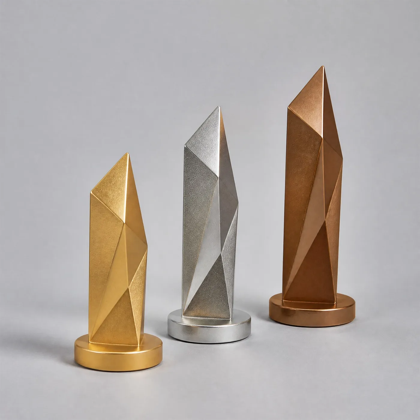 Gold / Silver / Bronze Trophy Set - 3D printed part