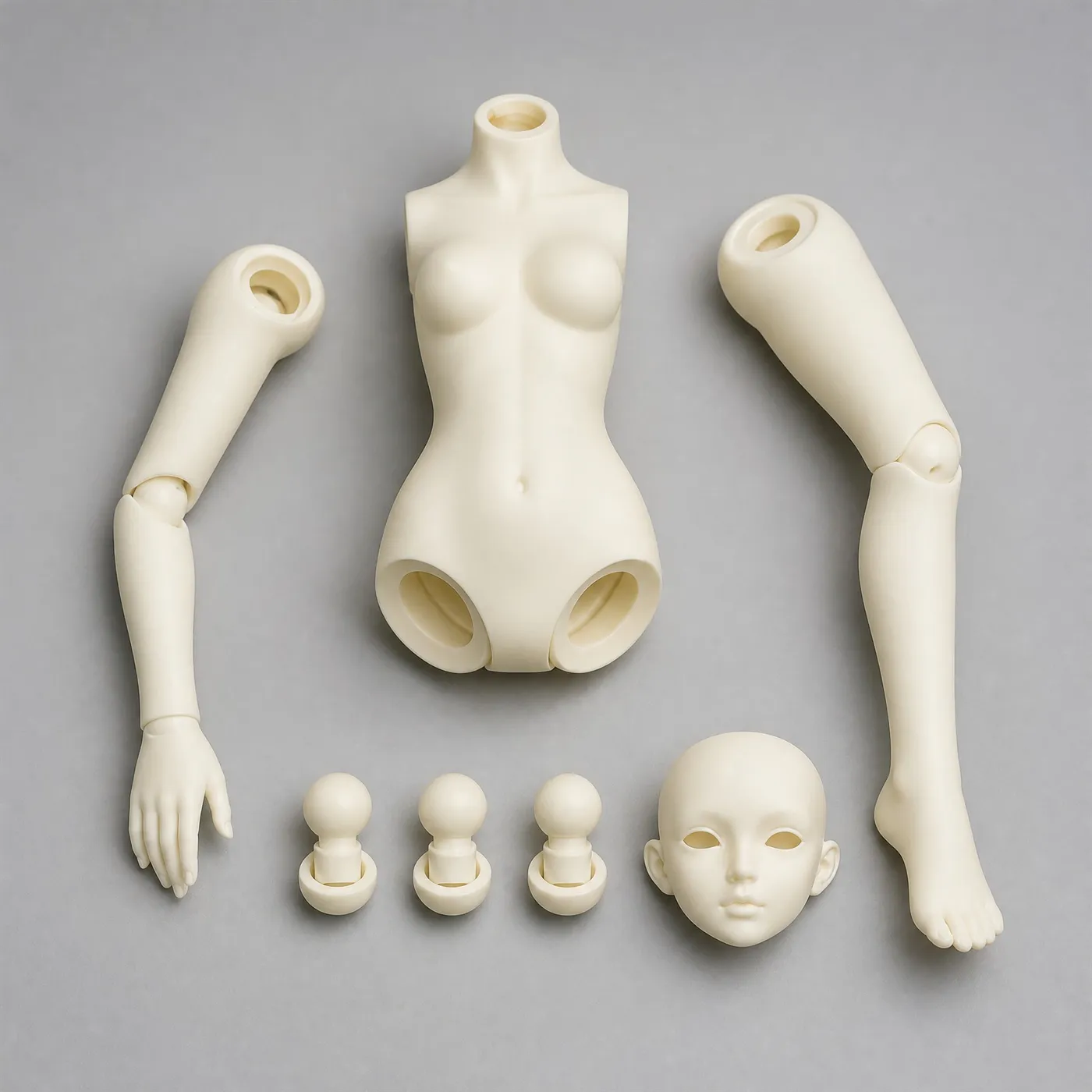 BJD Ball-Jointed Doll Parts - 3D printed part