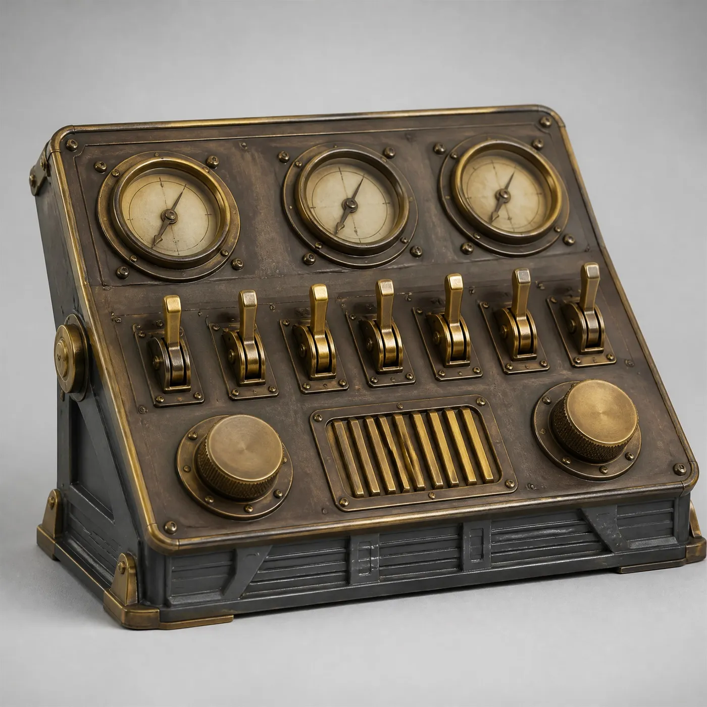 Steampunk Control Panel Prop - 3D printed part