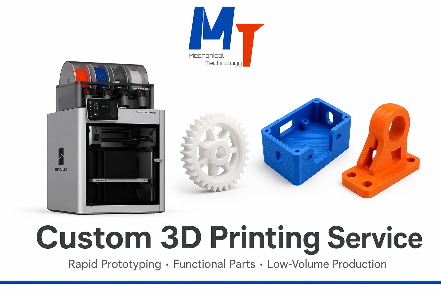 Custom 3D Printing Service