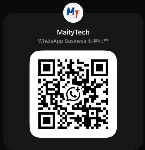 WhatsApp QR code - MaimtyTech