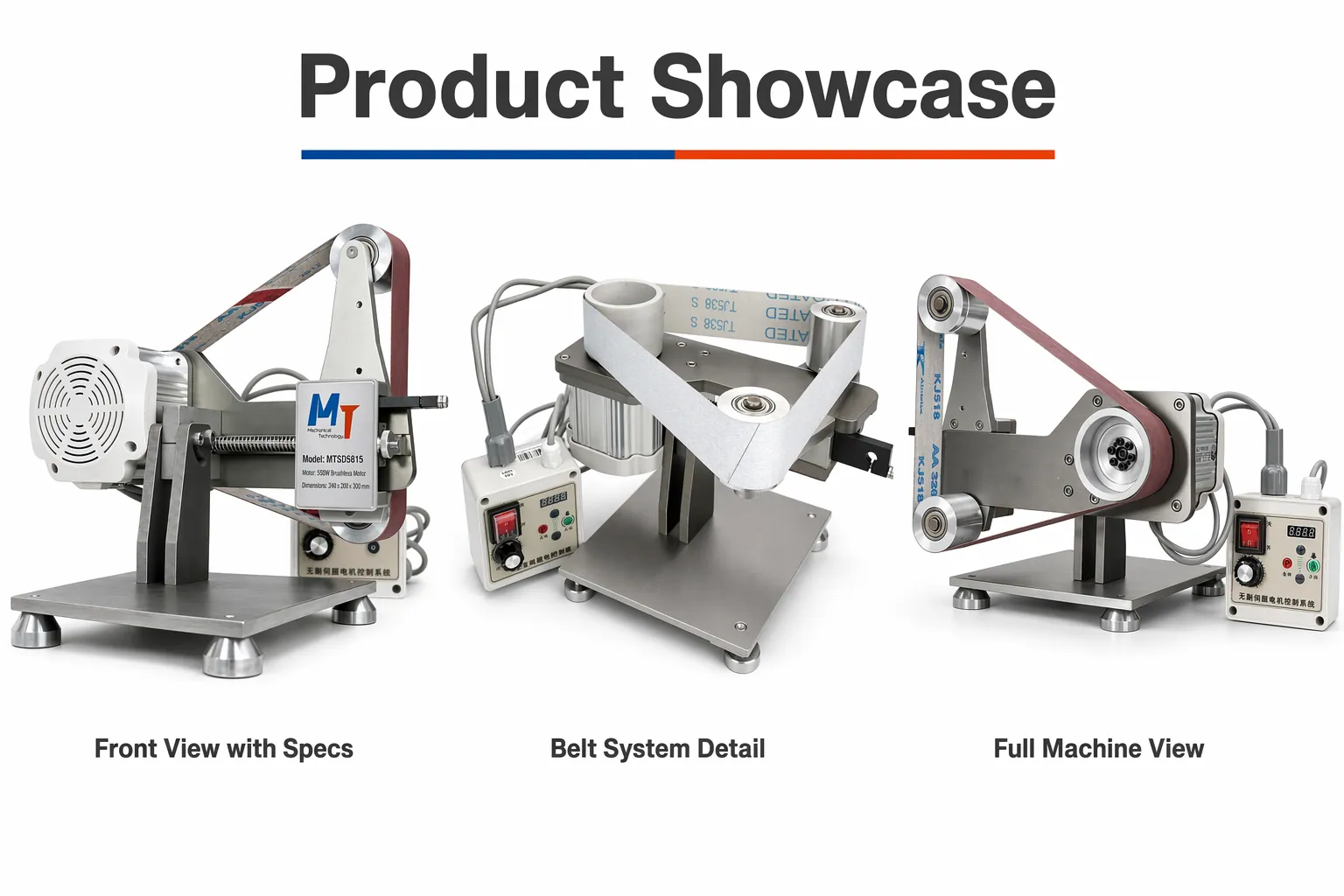 Product showcase